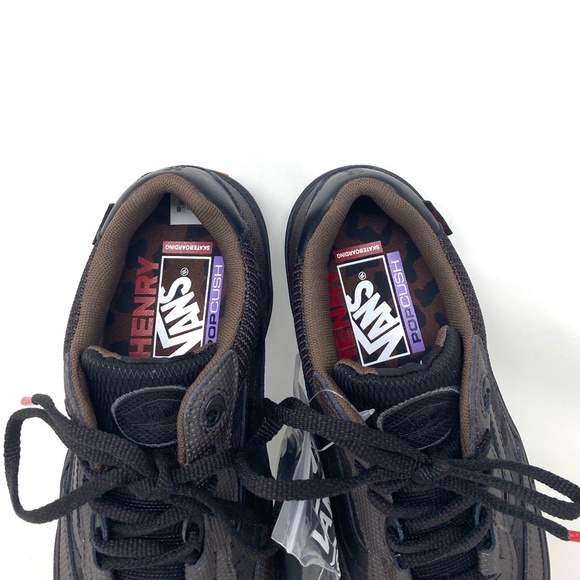 💖MEGA SALE💖VANS Wayvee Justin Henry   Women's Grey Brown  Mesh  VN0A5JIA8AC - Picture 7 of 9